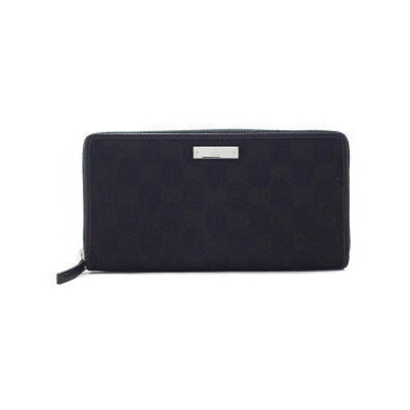 Gucci GG Canvas Zip Long Wallet - Picture 1 of 5